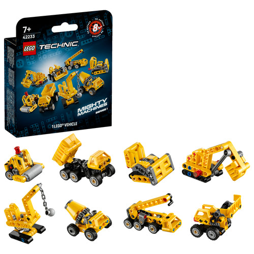 LEGO Technic 42233 – mulige modeller og lykkeæske, kun én medfølger