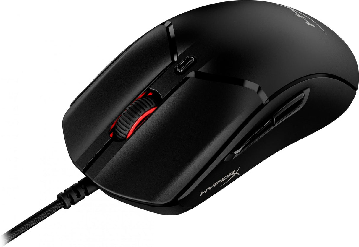 HyperX Pulsefire Haste 2 Optisk Kabel Svart
