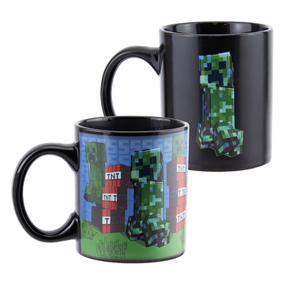 Minecraft Creeper Heat Change Cup