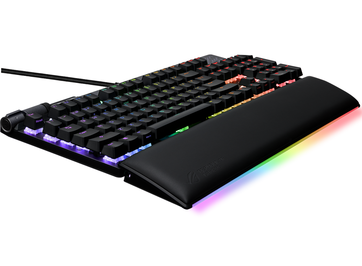 ASUS ROG Strix FLARE II ANIMATE PBT Gaming Tangentbord (NX Red Switches)