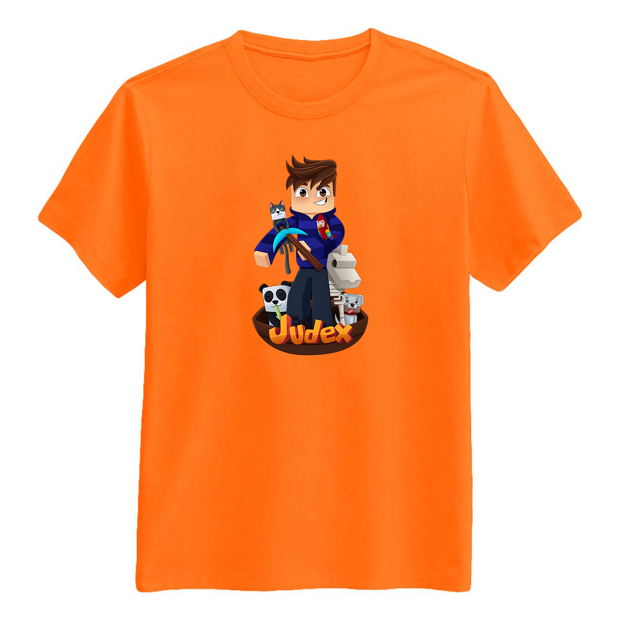 Judex King Of The Beasts T-shirt - Orange