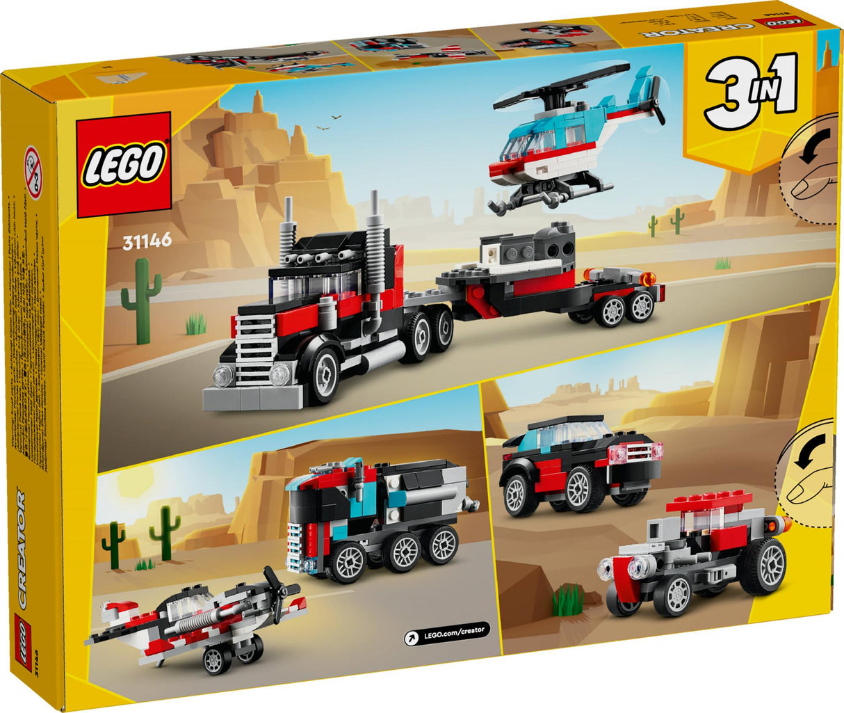 LEGO Creator - Flak Truck With Helikopter (31146)