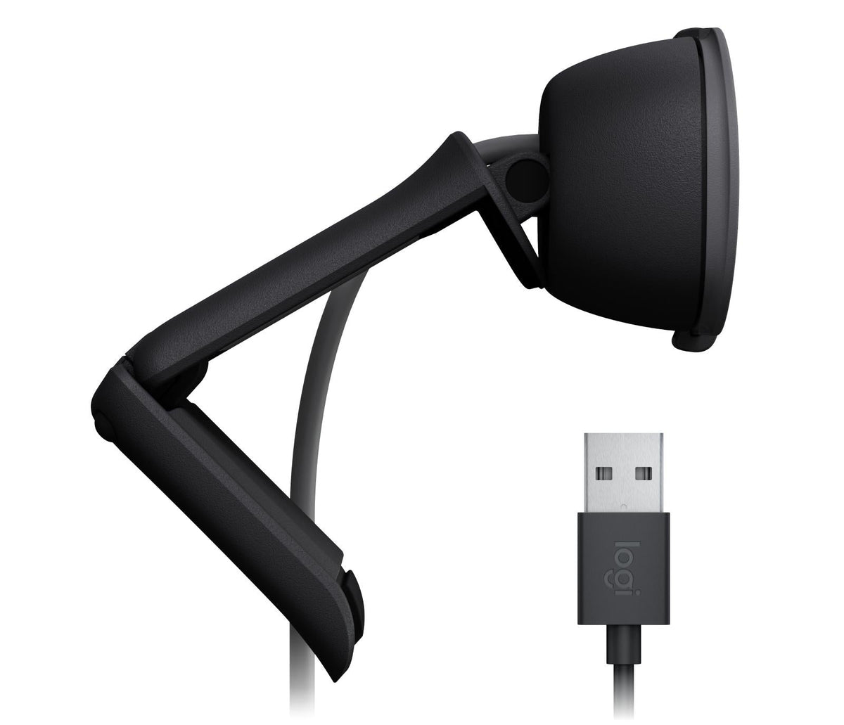 Logitech - Brio 100 Full HD Webcam - Graphite Logitech