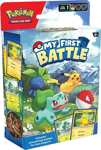 Pokemon - My First Battle 2023 - Bulbasaur Vs. Pikachu