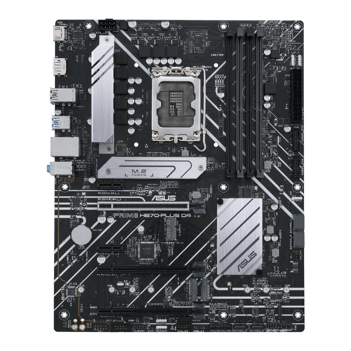 ASUS PRIME H670-PLUS D4 ATX LGA1700 Intel H670