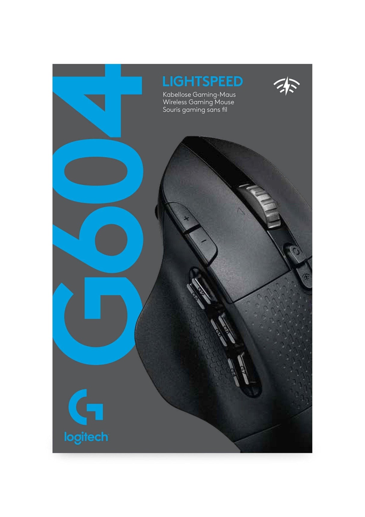 Logitech G604 LIGHTSPEED Trådlös Spelmus - Svart
