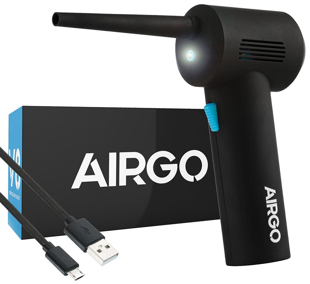 IT Dusters AirGo V8 Luftfläkt Handhållen - 6000 MAh Batteri,