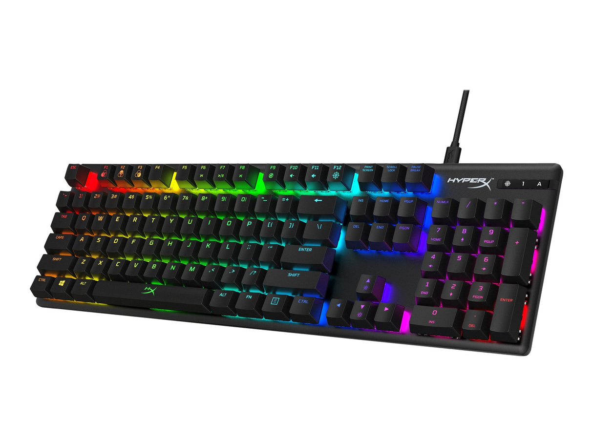 HyperX Alloy Origins Tangentbord Mekanisk RGB/16,7 Miljoner Färger Kabel USA