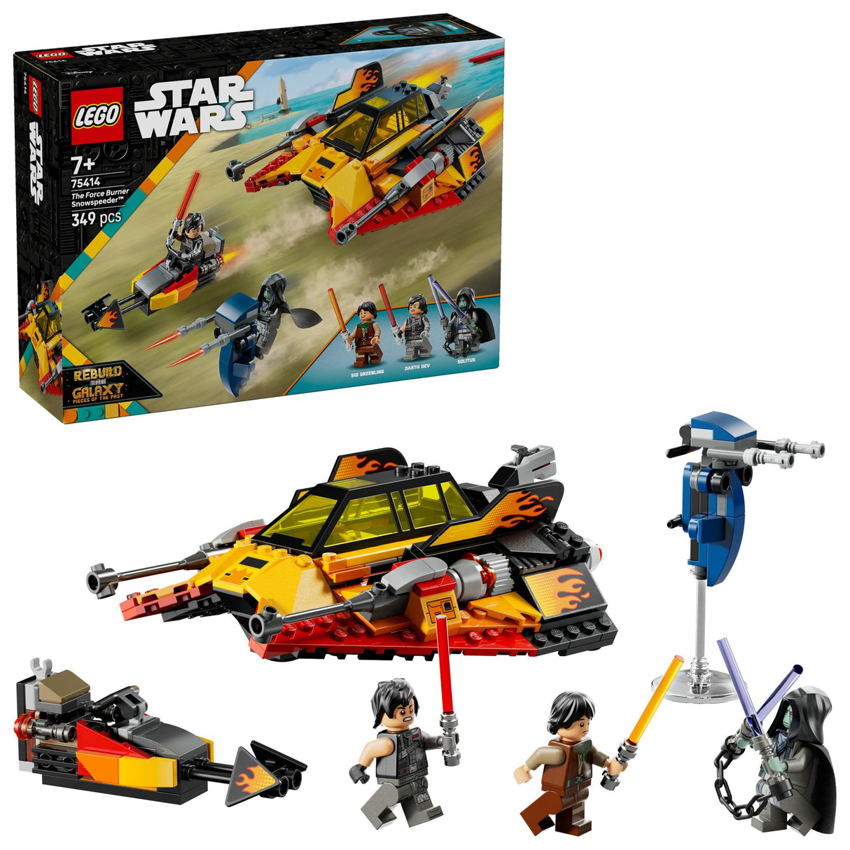 LEGO - Star Wars TM - The Force Burner Snowspeeder (75414) LEGO
