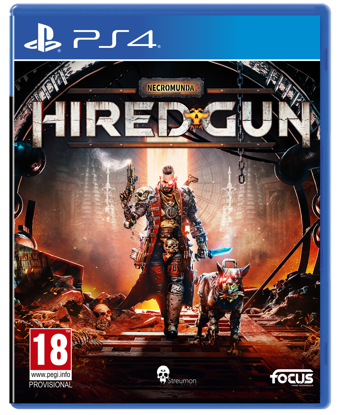 Necromunda: Hired Gun - PS4 - omslag