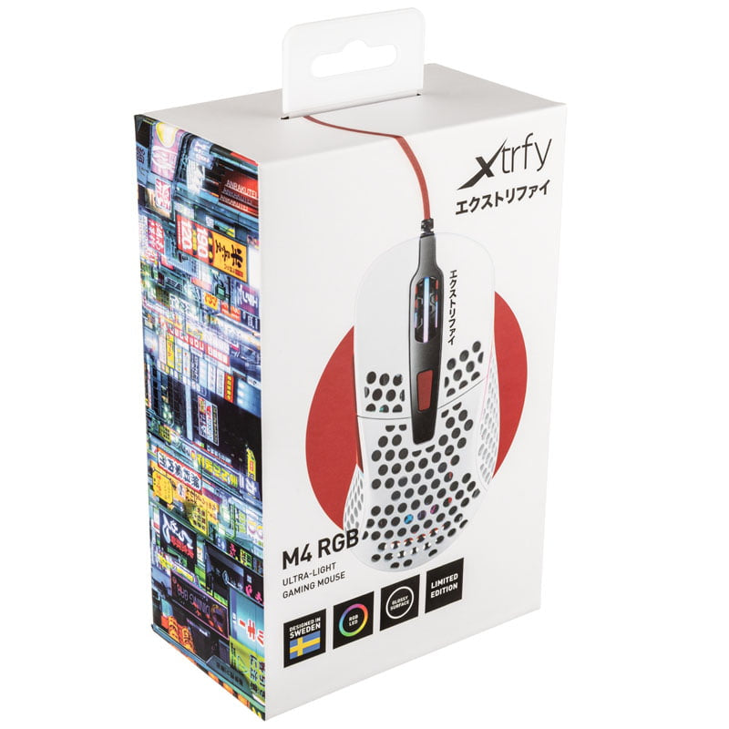 Xtrfy M4 RGB, Gaming Mouse, Tokyo