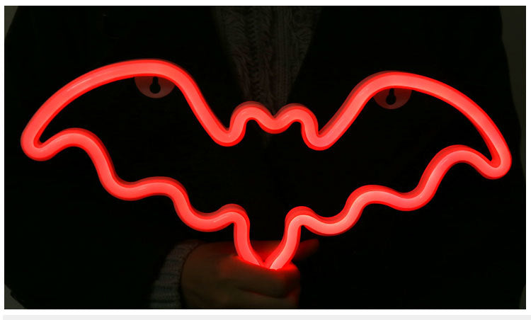Geekd - Bat Neon Lampa