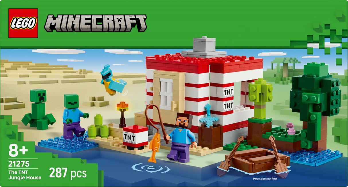 LEGO - Minecraft - The TNT Jungle House (21275) LEGO