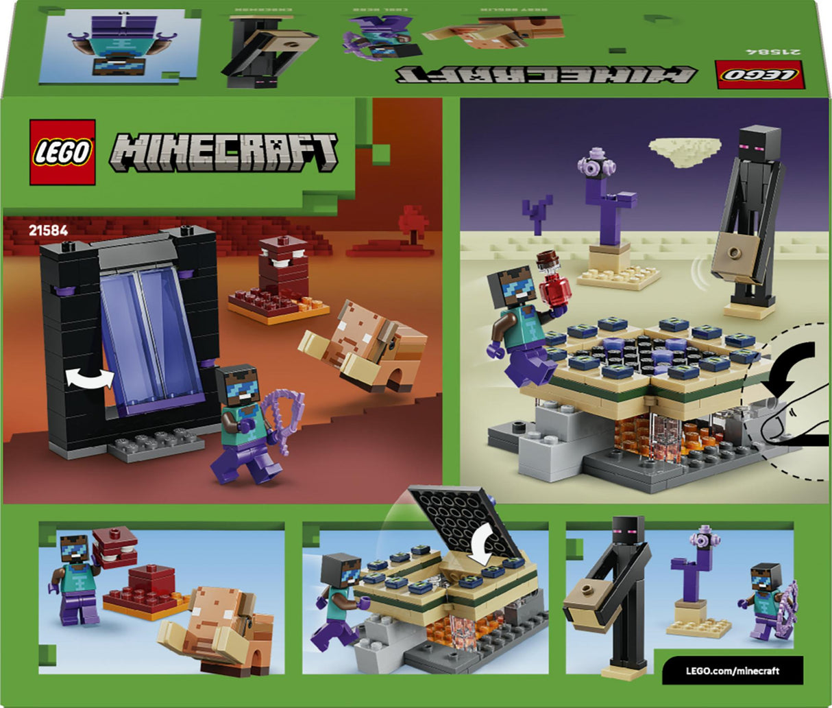 LEGO - Minecraft - Nether & End Portal Journey (21584) LEGO