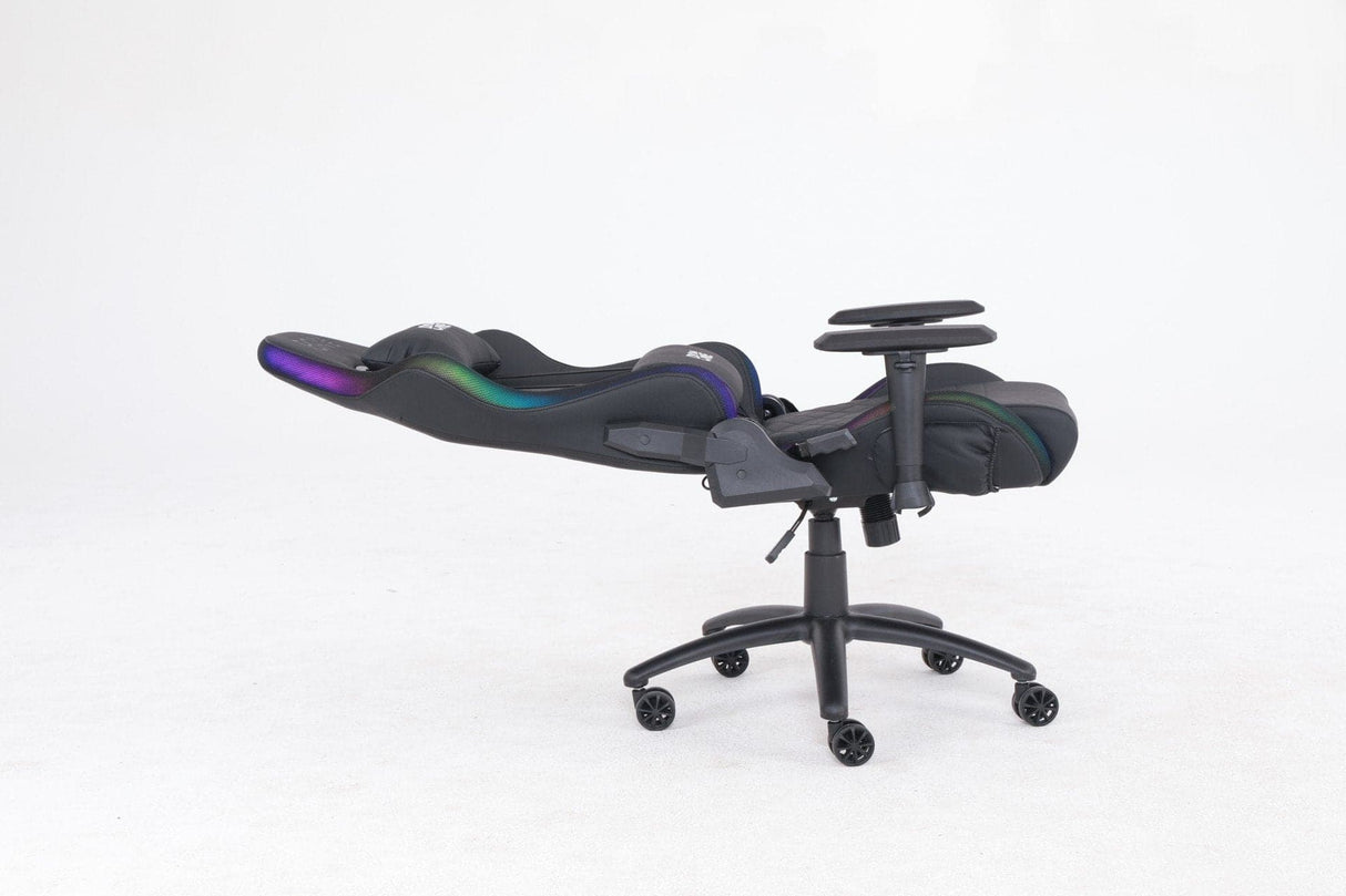 DON ONE - Valentino RGB Gamer Stol MK4 - PU Läder - Upp Till 120 KG