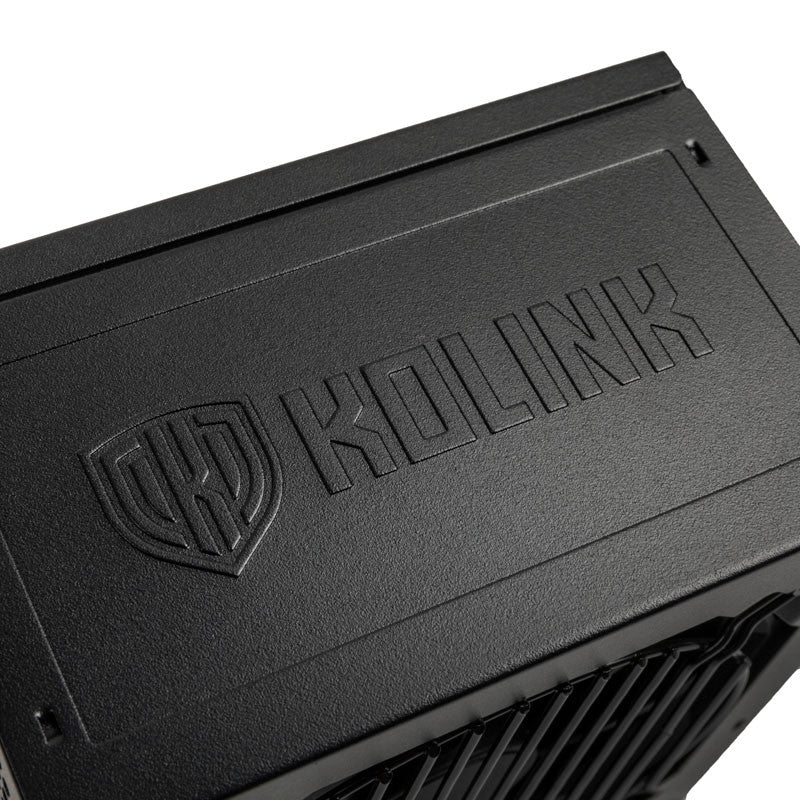 Kolink KL-R1200FG PSU. Gen5. Guld - 1200W, ATX 3.0, 600W 12VHPWR