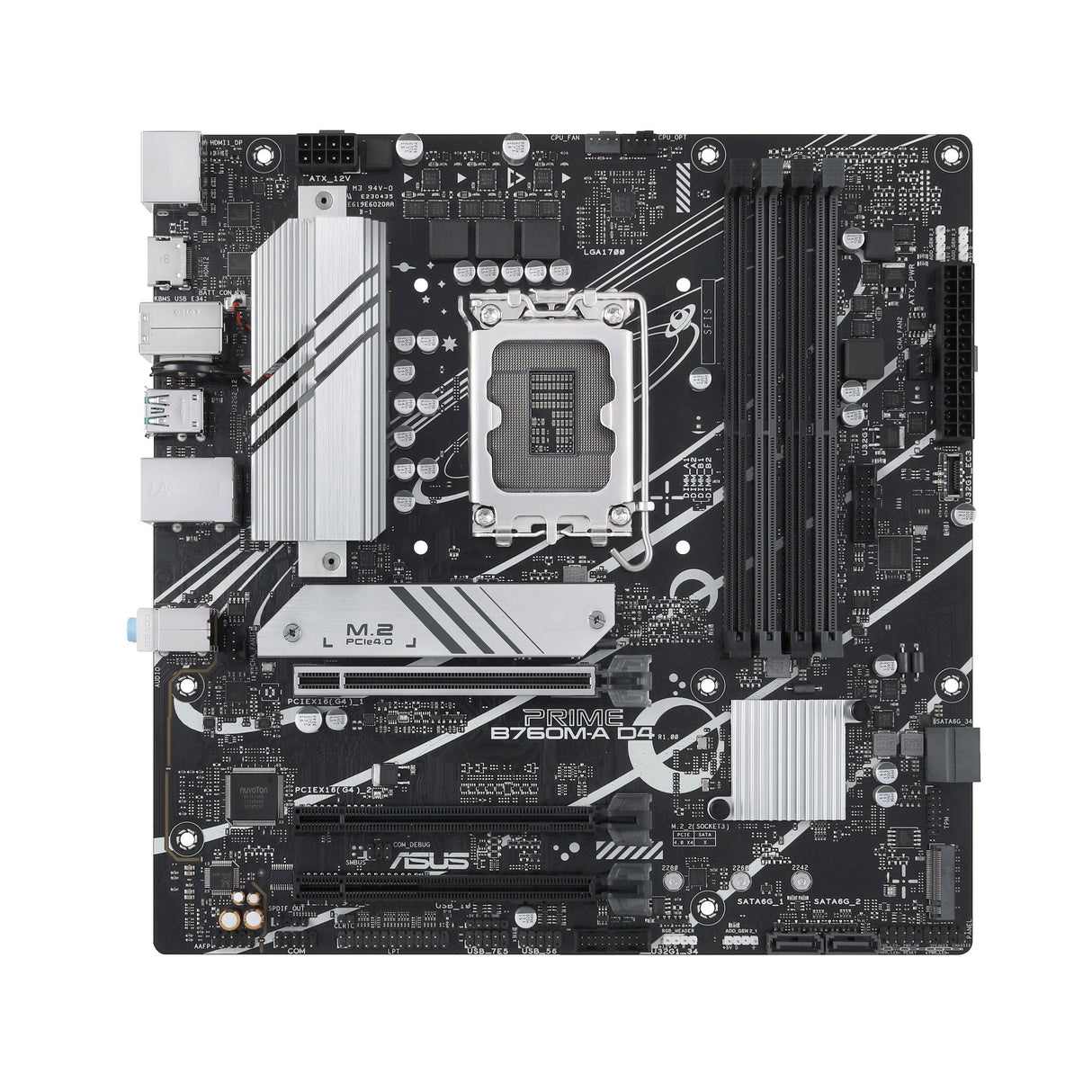 ASUS PRIME B760M-A D4 (mATX, B760, LGA 1700, DDR4)