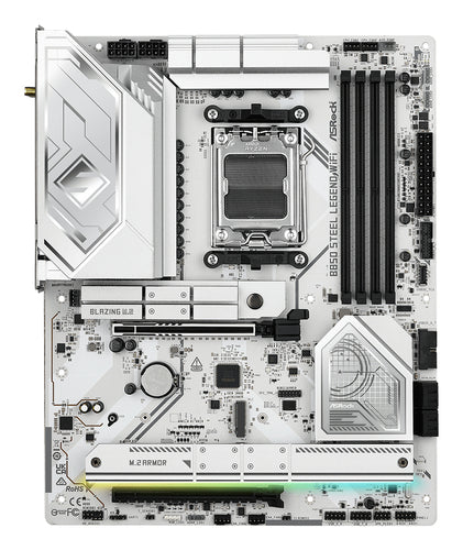 ASRock B850 Steel Legend WiFi bundkort - produktbillede 3