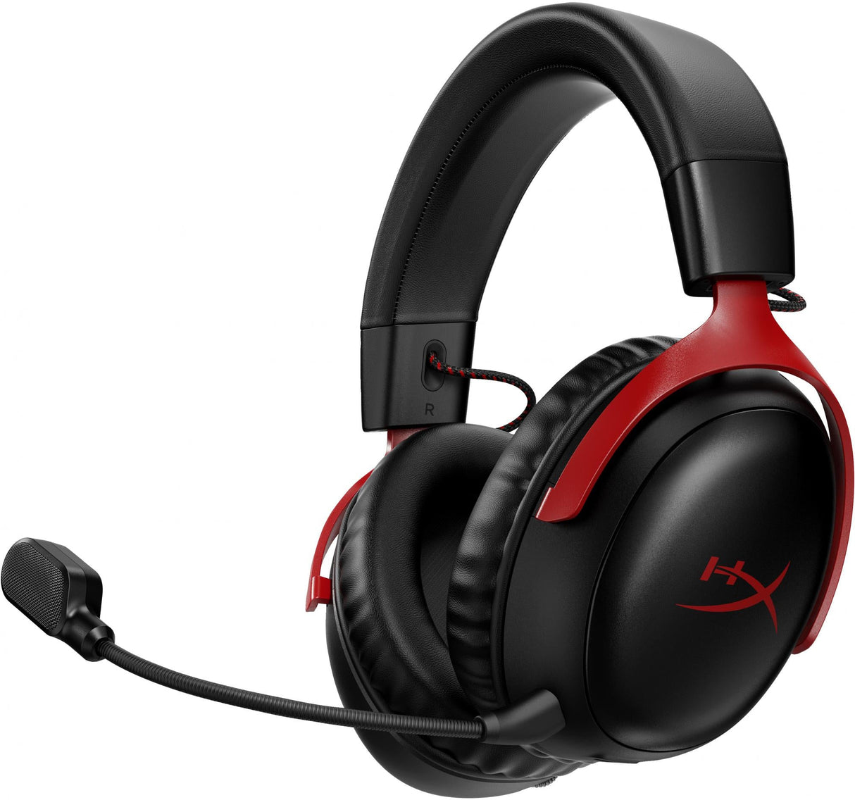 HyperX Cloud III Trådlöst Headset Svart Röd