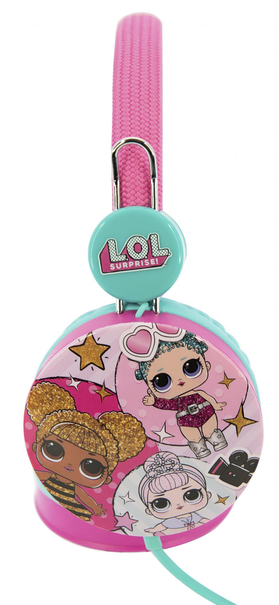 L.O.L. Surprise! Glitterati Pink Kids Core Headphones OTL