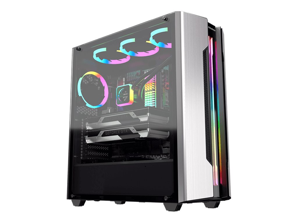 Cougar Gemini S Tower Extended ATX Svart Silver