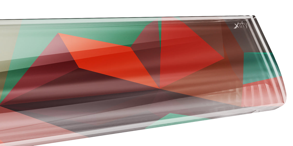 Xtrfy WR5 Compact Litus Red, Resin Handledsstöd För 65 % Tangentbord