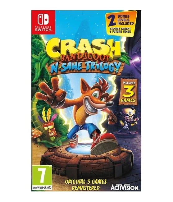 Crash Bandicoot - N'Sane-trilogin remastrad