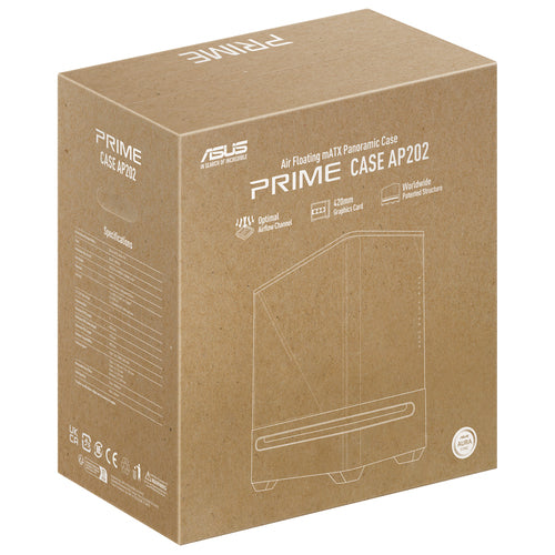 ASUS PRIME AP202 ARGB – produkt og emballage