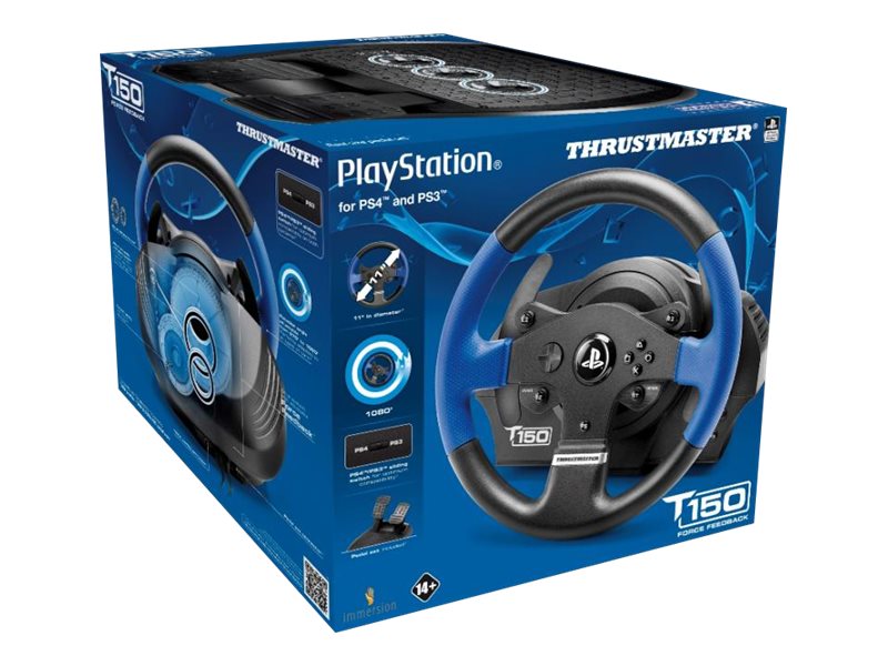 ThrustMaster T150 Ratt- Och Pedalset PC Sony PlayStation 3 Sony PlayStation 4