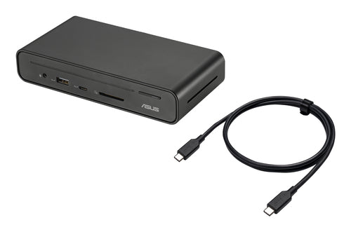 ASUS Triple Display USB-C Dock Duo DC301 – produkt og tilbehør