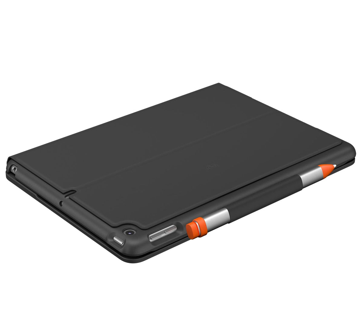 Logitech - Slim Folio for iPad 7-8-9th Graphite Nordic Logitech