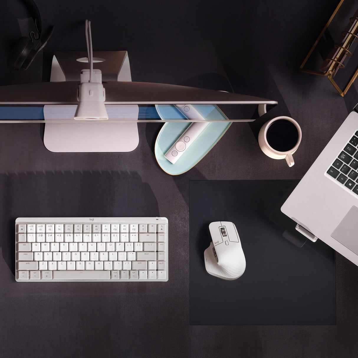 Logitech - MX Master 3S För Mac Performance Trådlös Mus - BLEKGRÅ