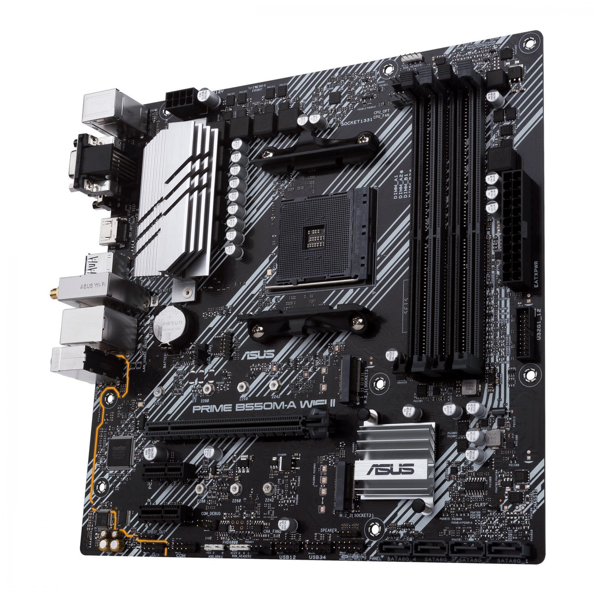 ASUS PRIME B550M-A (WI-FI) II (mATX, B550, AM4)
