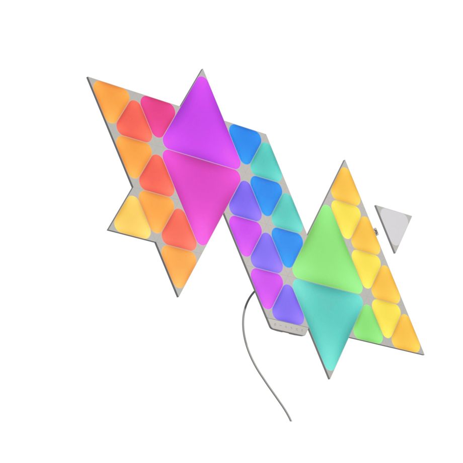 Nanoleaf Shapes Startpaket Trianglar Och Mini (32 Paneler)