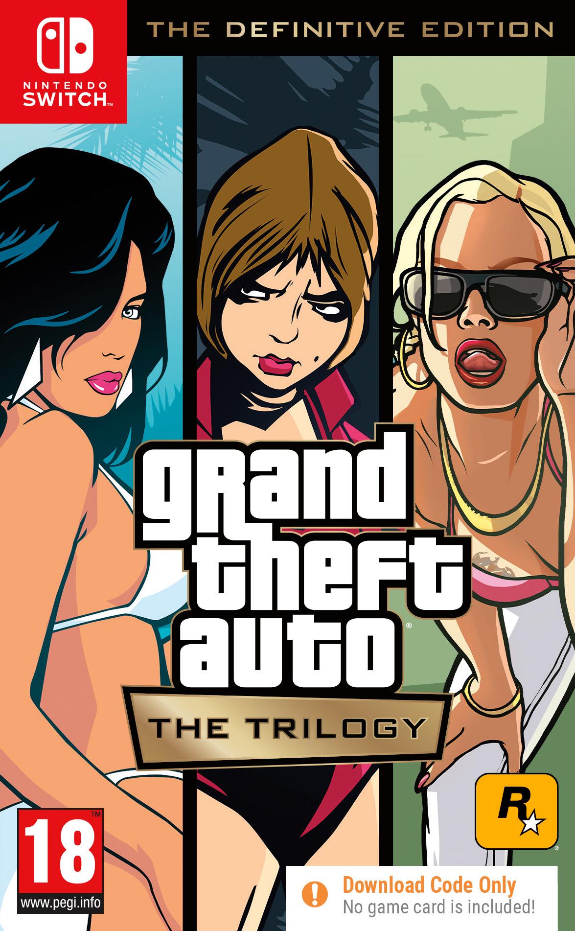 Grand Theft Auto: The Trilogy - Switch Rockstar