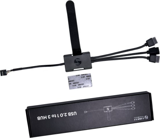 Lian Li PW-U2HB USB Converter 1 USB Till 3 USB