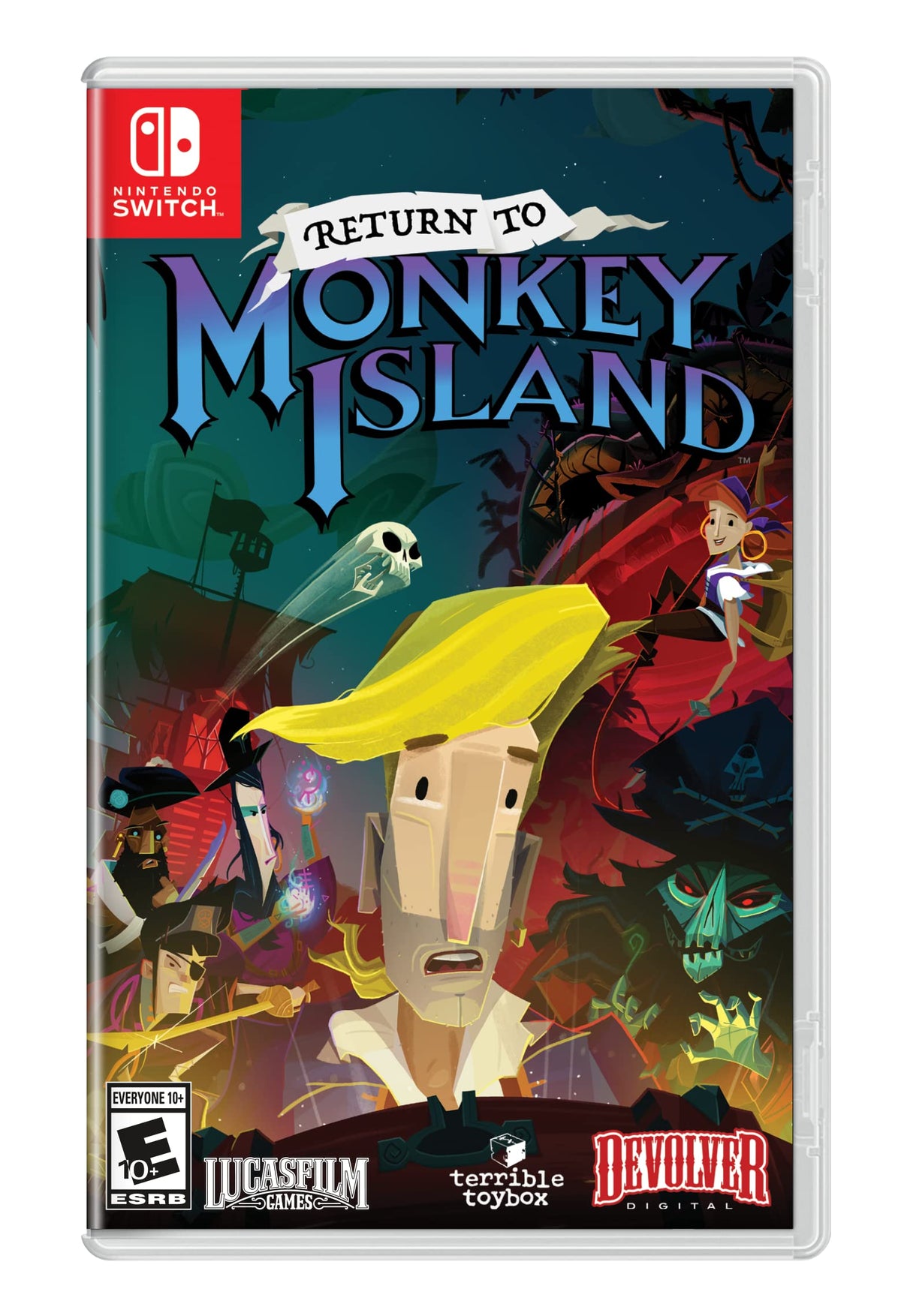 Return to Monkey Island (Limited Run) ( Import ) – omslag til Nintendo Switch