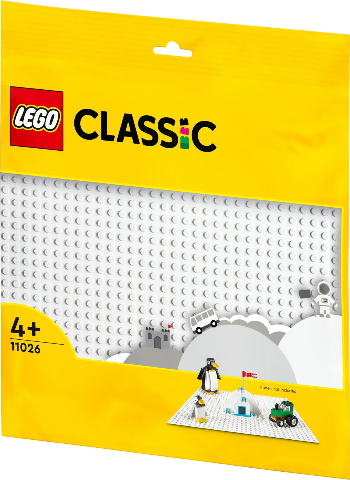 LEGO Classic - Vit Bottenplatta (11026)