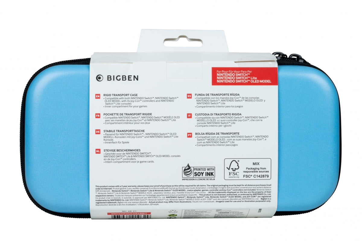 Bigben Bag Rabbit/Owl/Panda Switch Lite/Switch OLED Nacon