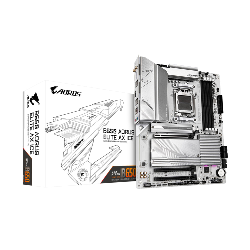 Gigabyte B650 AORUS ELITE AX ICE ATX Socket AM5 AMD B650