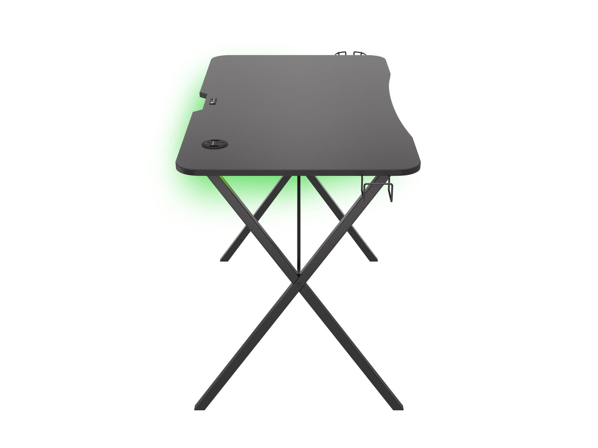 Genesis Holm 200 RGB Spelbord - Svart