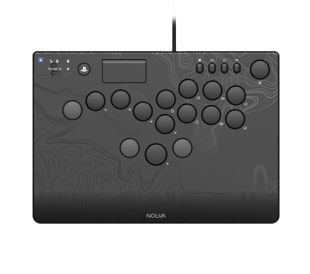 HORI - NOLVA Mechanical All-Button Arcade Controller - PlayStation 5 HORI