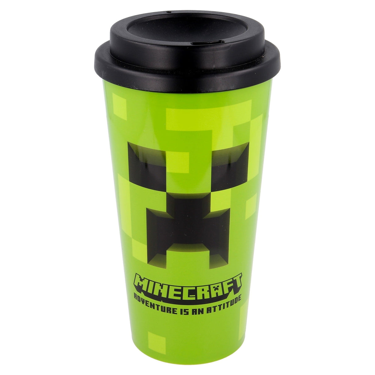 Minecraft Creeper Plastic Coffee Cup - 520 ML