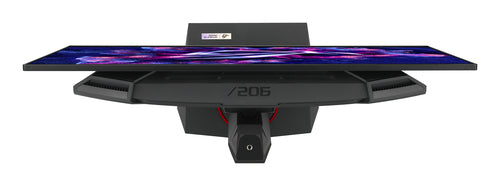 ASUS ROG Strix XG27ACDNG – 26,5" QD-OLED – 1440p – 360 Hz – skærm set ovenfra