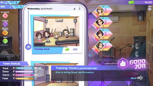 K-pop Idol Stories: Road to Debut – Nintendo Switch – produktbillede 2