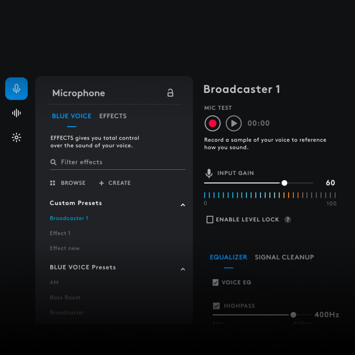 Logitech G Yeti GX Dynamic RGB-spelmikrofon – Svart