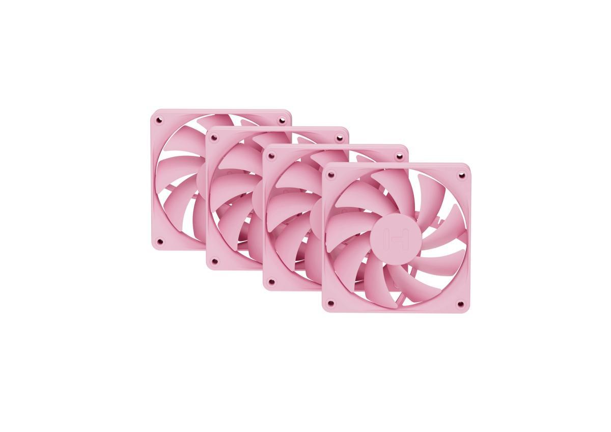 HYTE FA12 FAN - Strawberry Milk / Pink, 4-pack HYTE