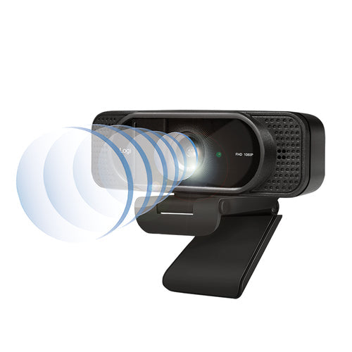 Logilink Webcam 1080p FHD Webcam + Mikrofon Privacy 96° LogiLink