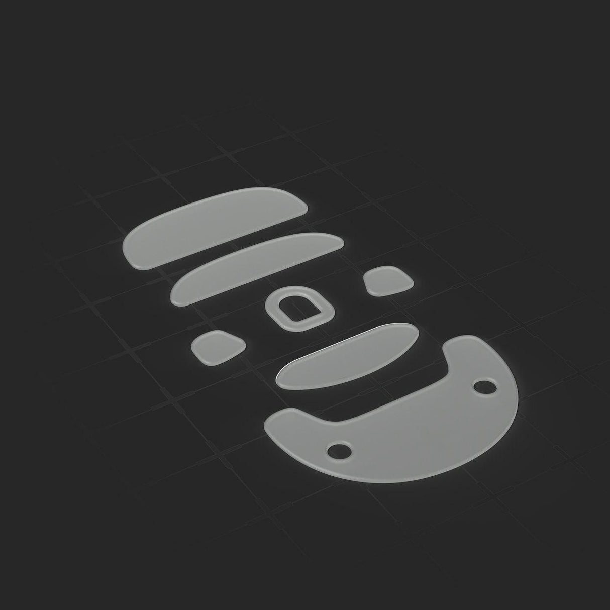 Endgame Gear OP1 Skate Set, 100% PTFE, Vit