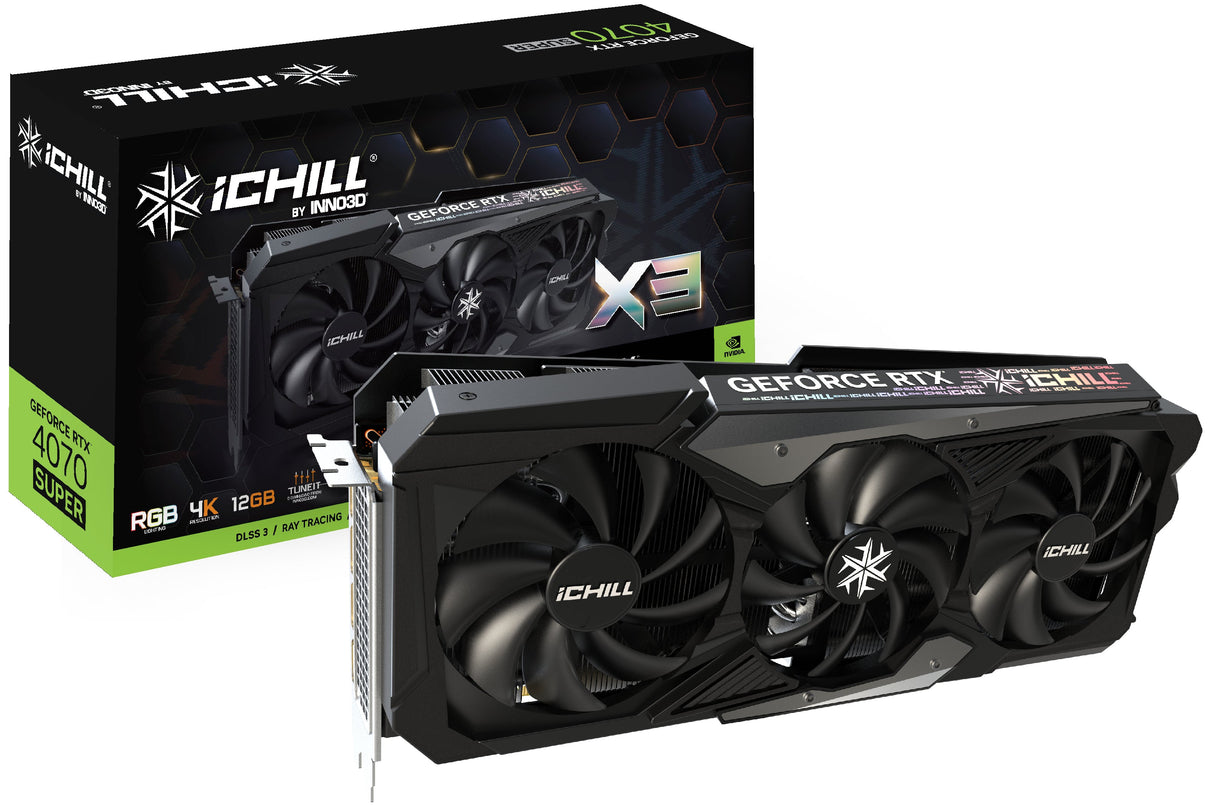 Inno3D IChiLL GeForce RTX 4070 Ti SUPER X3 16GB